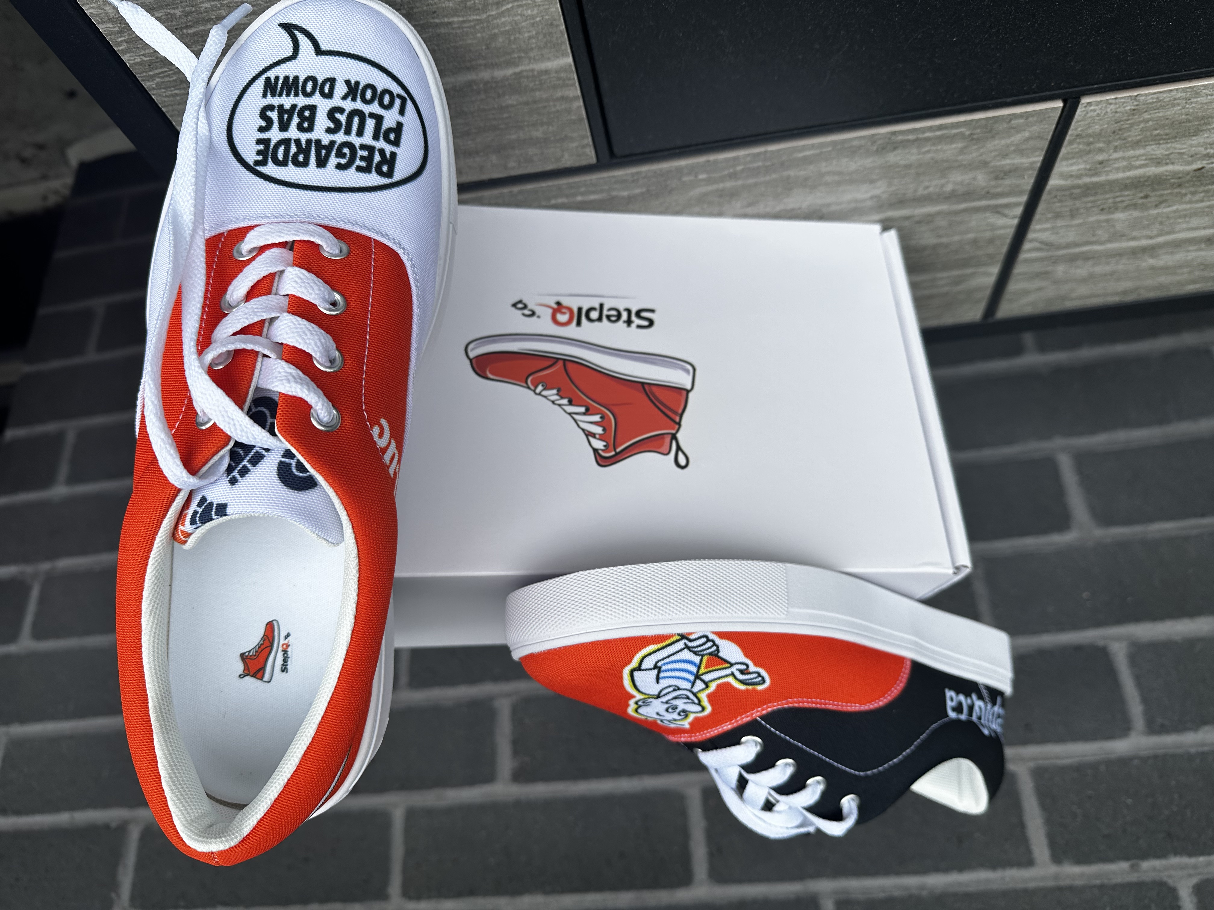 StepIQ Tennis Lacets - Chaussures personnalisées